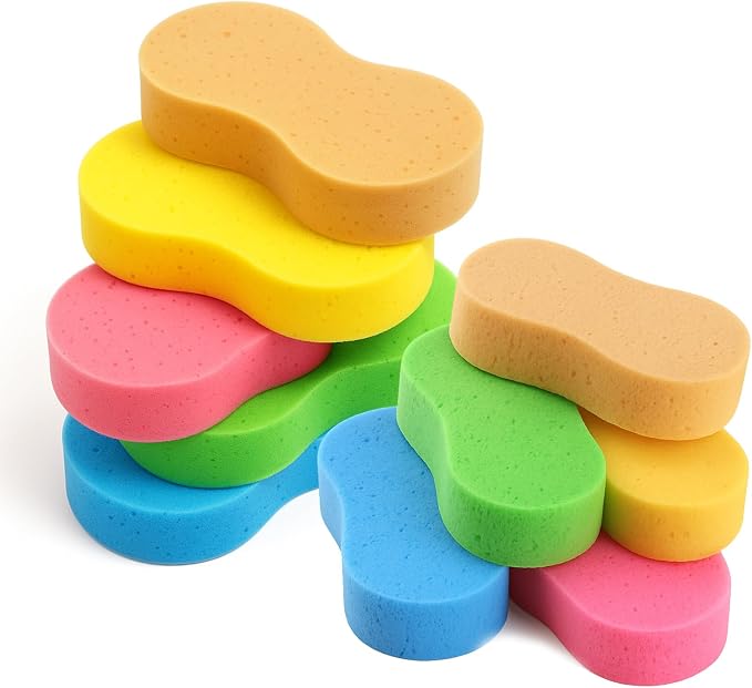 10 Pack Large Car Wash Sponges Non-Scratch Sponges by Unknown