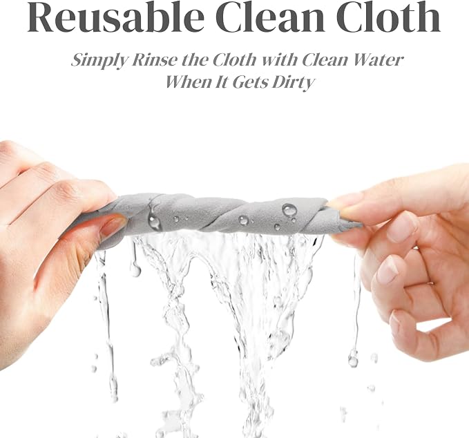 100 Pack Microfiber Glasses Cleaning Cloth, Ultra Soft Eyeglasses Wipe Suede - Image 4