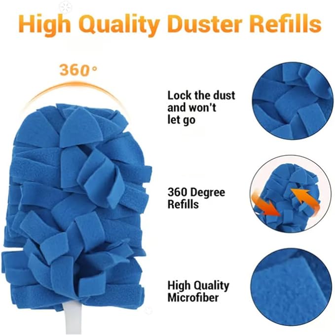 6 Pack 360° Electrostatic Duster Refills Compatible - Image 6