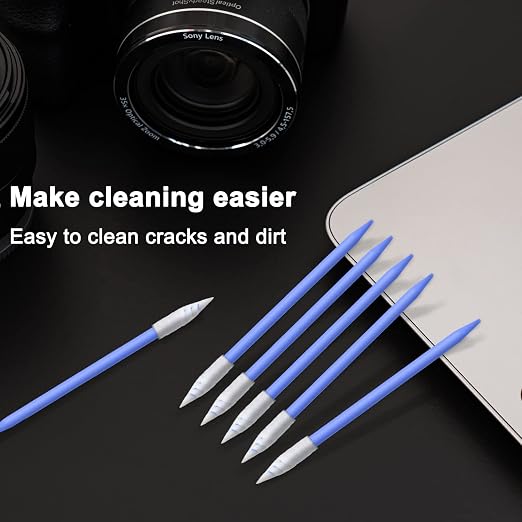 Wellgler's 200pcs Foam Cleaning Swabs，for Electronic, Gun Cleaning or Clean - Image 4