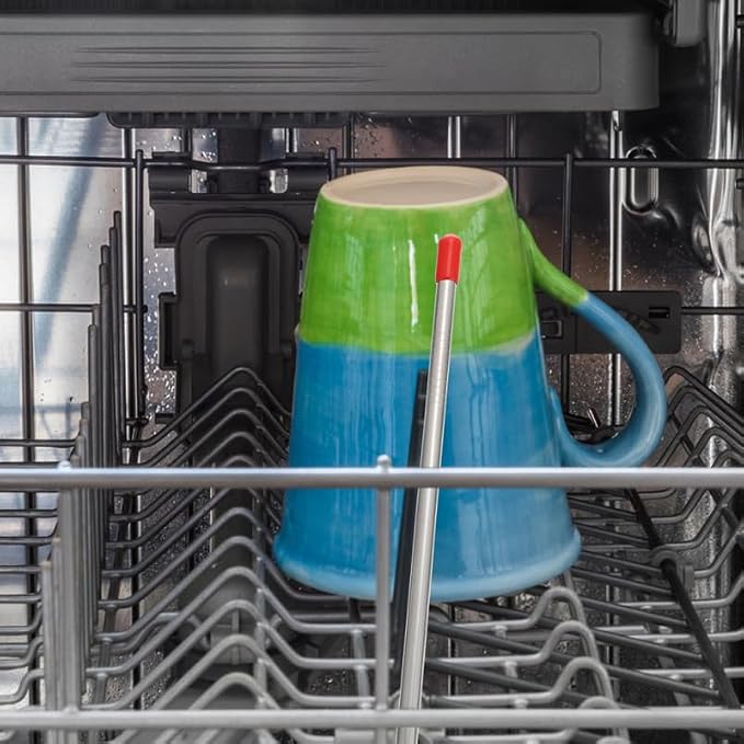 Unomor 6Pcs Stainless Steel Dishwasher Insert Draining Sticks Bottle Holder Rods - Image 7