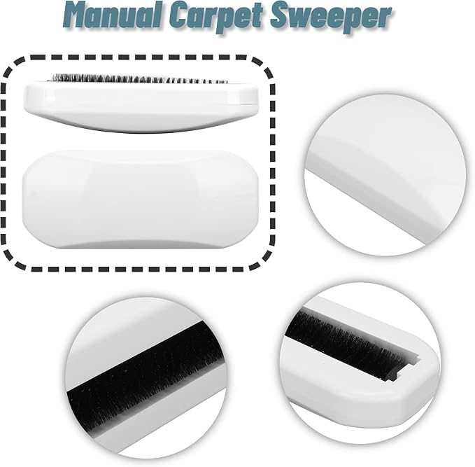 Multi-Functional Table Crumb Sweeper, Handy Rolling Bed Sweeping Brush - Image 6