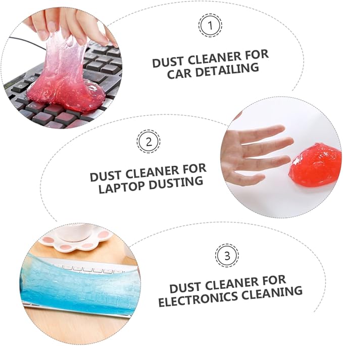 Keyboard Cleaning Gel for Computer Laptop Electronics 20 PCS Dust Remover Easy - Image 6