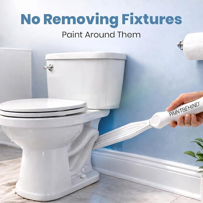PAINT BEHIND Toilet Tool Nylon Brush - Image 4