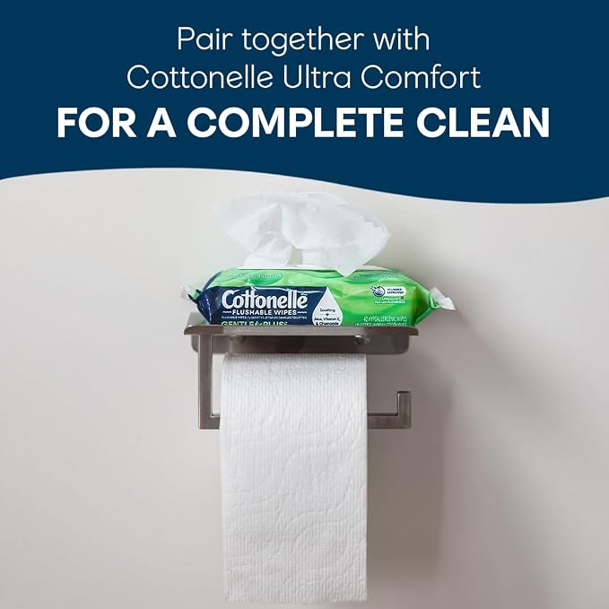 Cottonelle GentlePlus Flushable Wet Wipes - Image 6