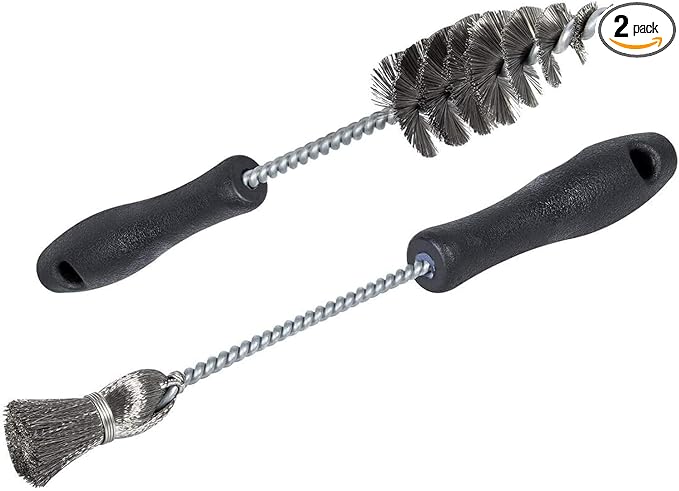 2PC Injector Sleeve Cup Bore Seat Cleaning Brush Fit by Unknown