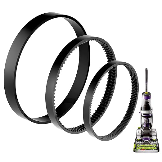 Replacement Belt Set for Bissell ProHeat 2X Revolution Pet Pro Carpet Cleaner - Image 8