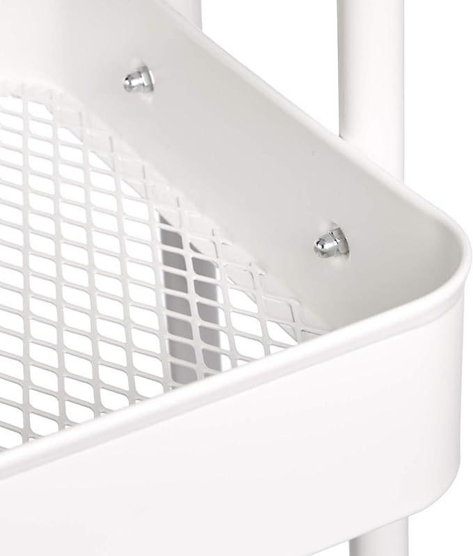 Amazon Basics 2-Tier Metal Kitchen/Utility Cart - Image 4