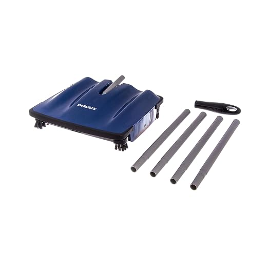 Carlisle FoodService Products Duo-Sweeper Rubberized Carpet and Floor Sweeper – - Image 3