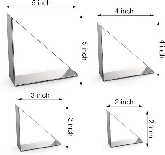 45/90 Degree Triangle Cookie Cutter Set - Image 2