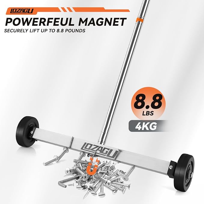 17" Rolling Magnetic Sweeper - Image 4