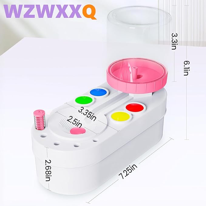 2025 Upgraded Paint Brush Cleaner Brush Rinser Water Circulation, - Image 6