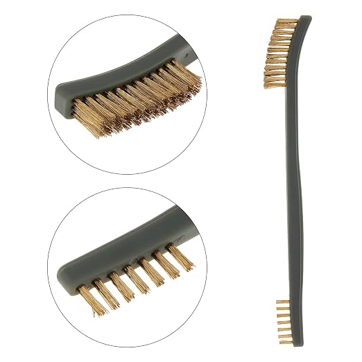 OriGlam Mini Wire Brush Set, Paint and Dirt Remover, Cleaning Welding Slag and - Image 8