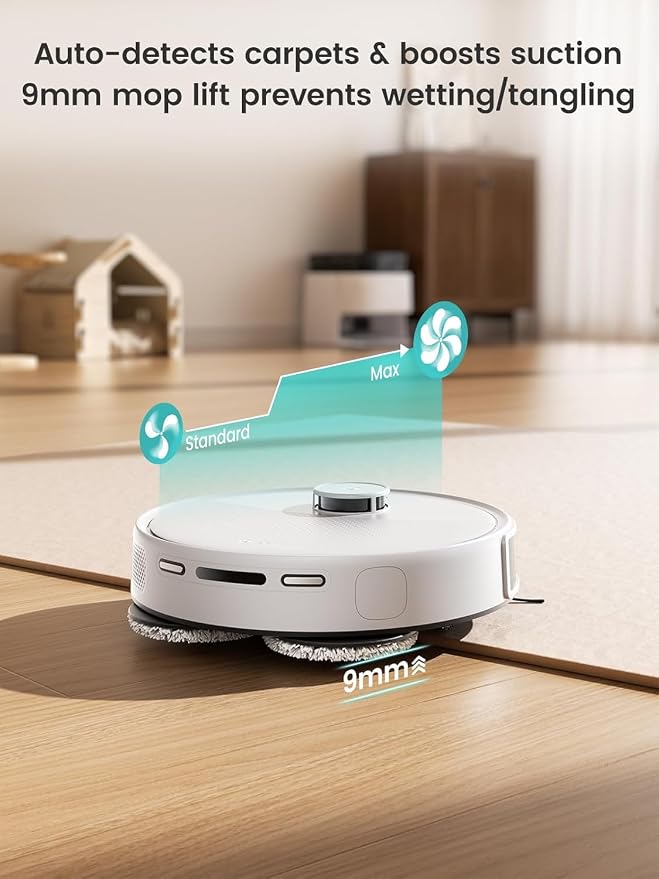 Lefant Robot Vacuum, M3 Robot Vacuum and Mop, 10000Pa Suction, Anti-Tangle - Image 8