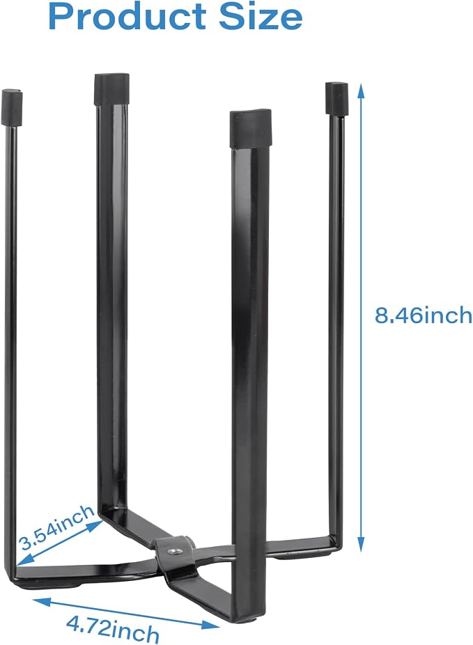 Kitchen Stand Holder, Plastic Bag Drying Rack, Bottles and Cups, Shelf Trash Bag - Image 2