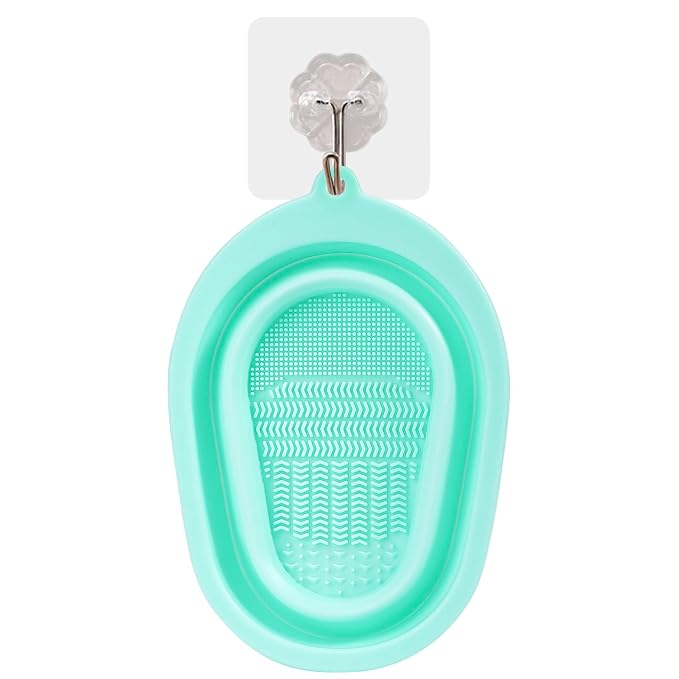 DUcare Makeup Brush Cleaner Shampoo Soap Solid Brush Cleaning Mat Removes - Image 5