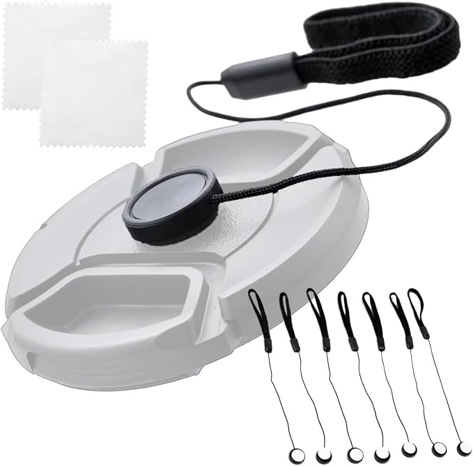 8 Pcs Lens Cap Leash Keeper Tether Holder - Image 8