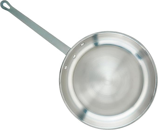 Winco Commercial-Grade Aluminium Fry Pan/Skillet, Mirror Finish - Image 2