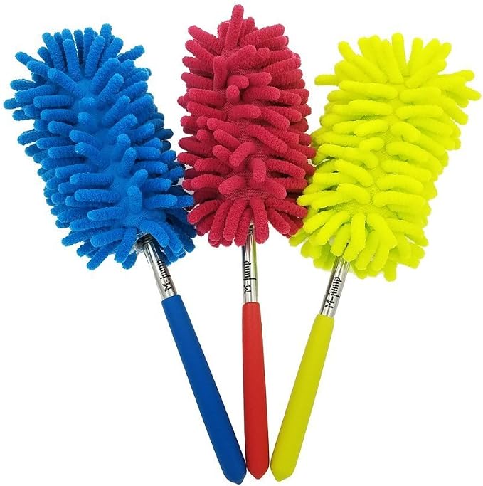 M-Jump 3 Pack Retractable Long-Reach Washable Duster - Image 7