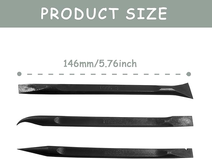 9Pcs Carbon Fiber Scraper Cleaning Tool Non-Scratch Plastic Multi-Purpose Stiff - Image 5
