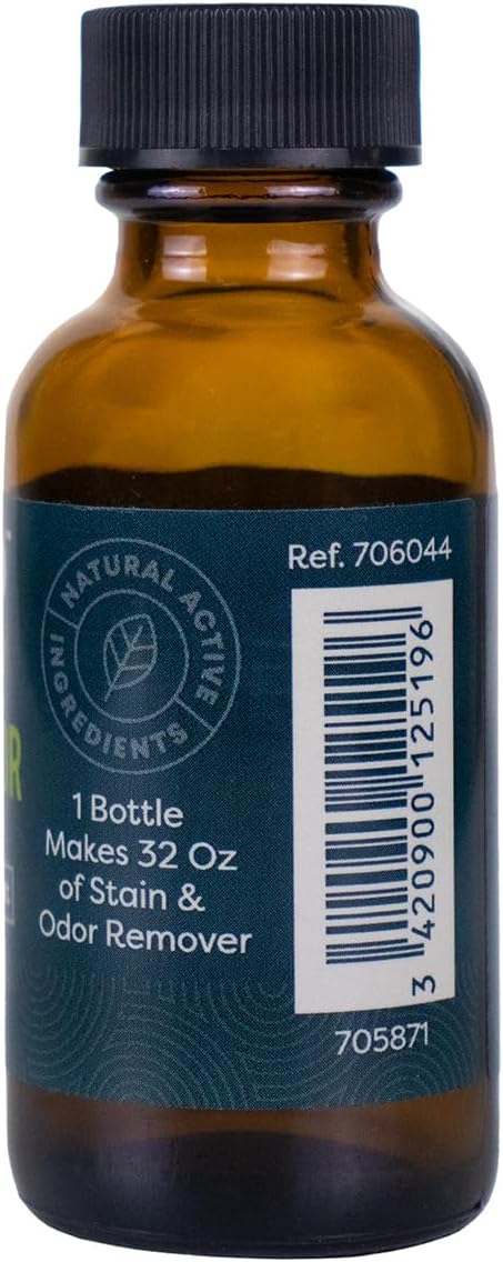 ALZOO Concentrated Stain & Odor Remover Refill Bottle, 100% Plant-Based Active - Image 5