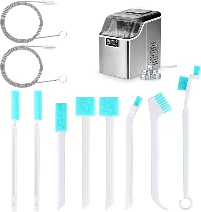 Palksky Ice Maker Cleaning Brush Set, Ice Machine Cleaning Tools by Palksky