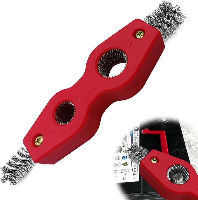 ZOKYUYS® 4 in 1 Car Battery Cleaning Brush, Anti-Corrosion Battery Terminals by Unknown