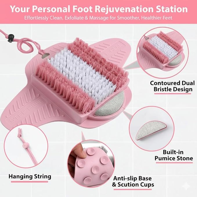 Efforest Shower Foot Scrubber Mat - Image 2
