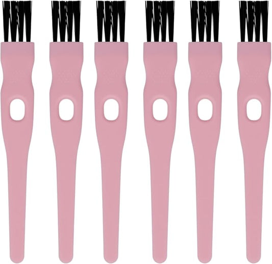 Mini Cleaning Brushes with Nylon Bristles – 6 Pack, 4.3" Long – Precision by NiuXTool