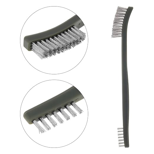 OriGlam Mini Wire Brush Set, Paint and Dirt Remover, Cleaning Welding Slag and - Image 7