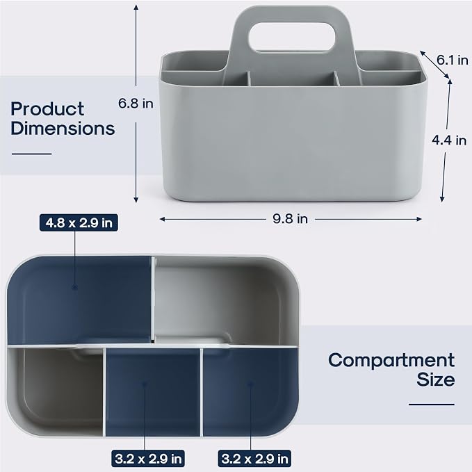 Multiuse Caddy Organizer with Handle - Image 5