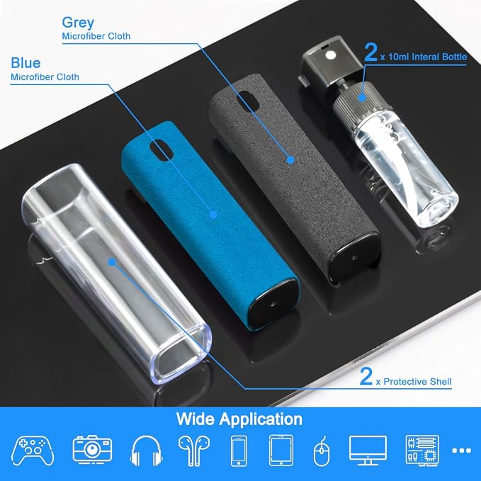 2 Pack Car Touch Screen Mist Cleaner, walrfid Laptop Screens and Phone - Image 2