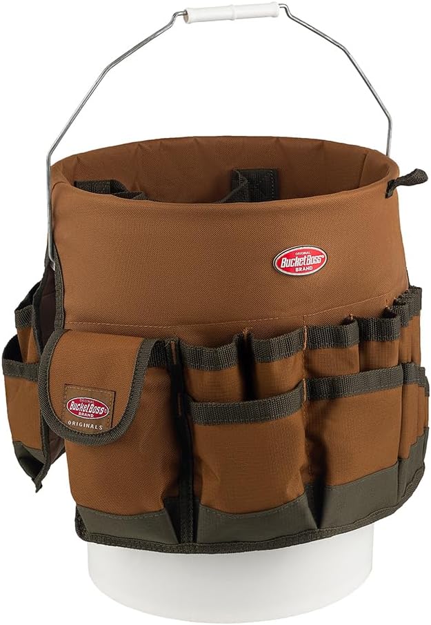 Bucket Boss The Bucketeer Bucket Tool Organizer in Brown - Image 4