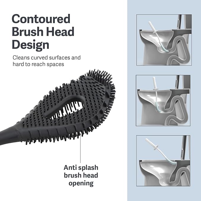 Casabella Hygienic Toilet Bowl Brush - Image 4