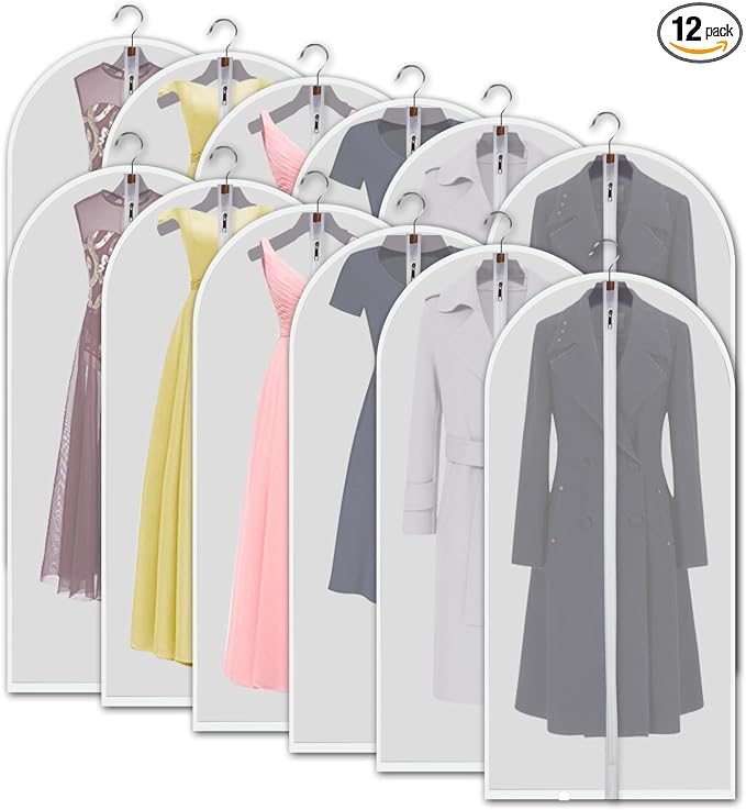 Hanging Garment Bags 12 Piece Set by VOSIGREEN