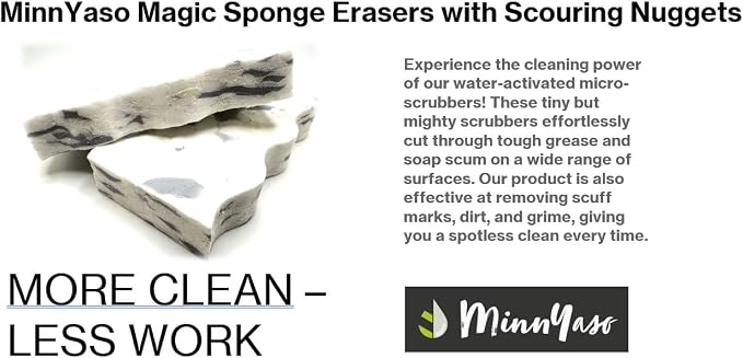 12 Pack 4.6” x 2.5” x 3/4” Magic Sponge Erasers Infused - Image 3