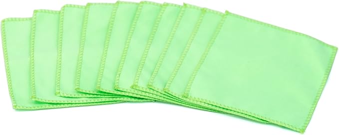 Kiddison Pack of 10 Montessori Polishing Cloths by Kiddison