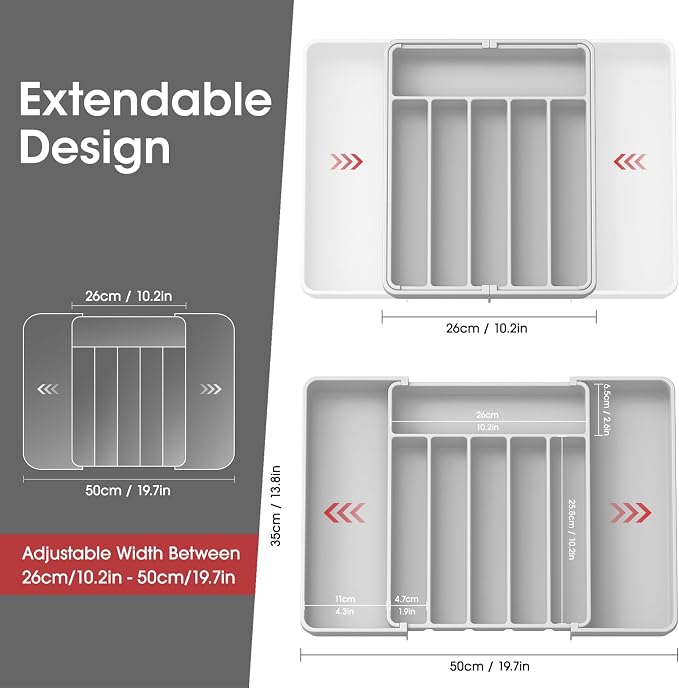 Aujen Silverware Organizer - Image 2
