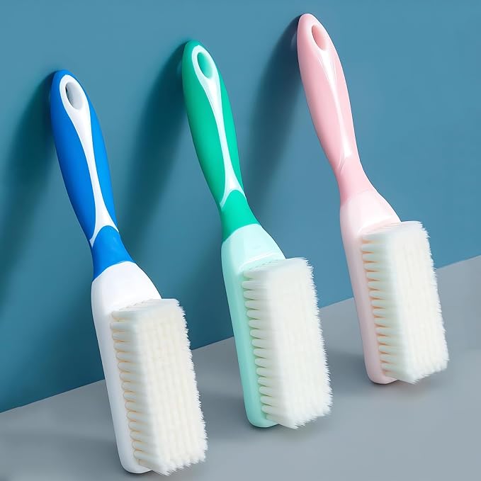 3 Pack Laundry Scrub Brush Shoe Laundry Stain Brush by Selaurel