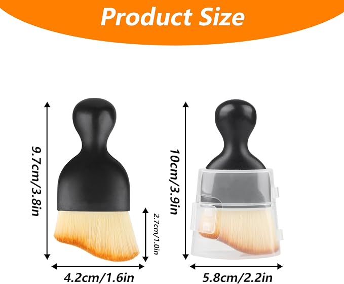 Car Interior Cleaning Brush, 4 Car Brush Interior Dust Brush, Car Interior - Image 2