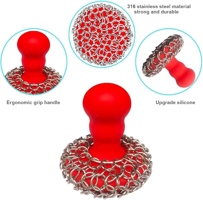 316 Upgraded Chainmail Scrubber - Image 3