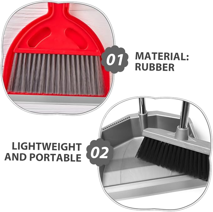 Ciieeo 2Pcs Rubber Dustpan Edge Strips Replacement - Image 7