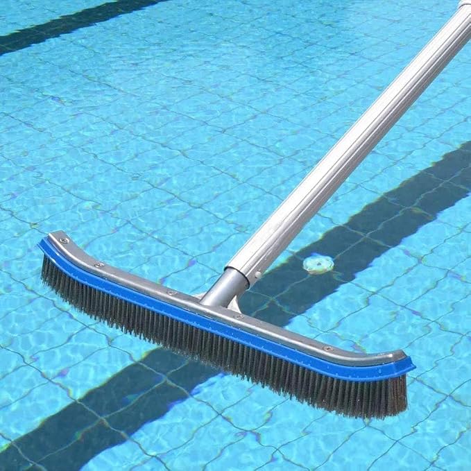 Swimming Pool Brush for Cleaning Pool Walls, Tiles & Floors, Heavy Duty 18" - Image 7
