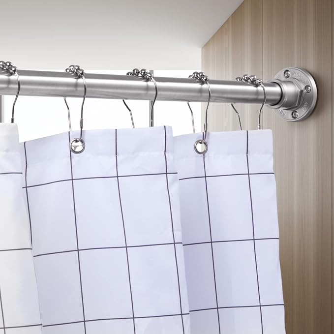 BRIOFOX Industrial Shower Curtain Rod - Image 7