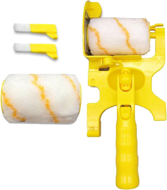Paint Roller Brush, Removable Cleaning Brush Safe Portable Tool by Elvaesther