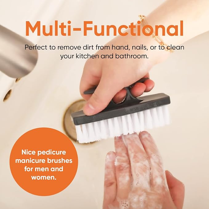 Superio Stiff Nail Brush Cleaner - Image 6