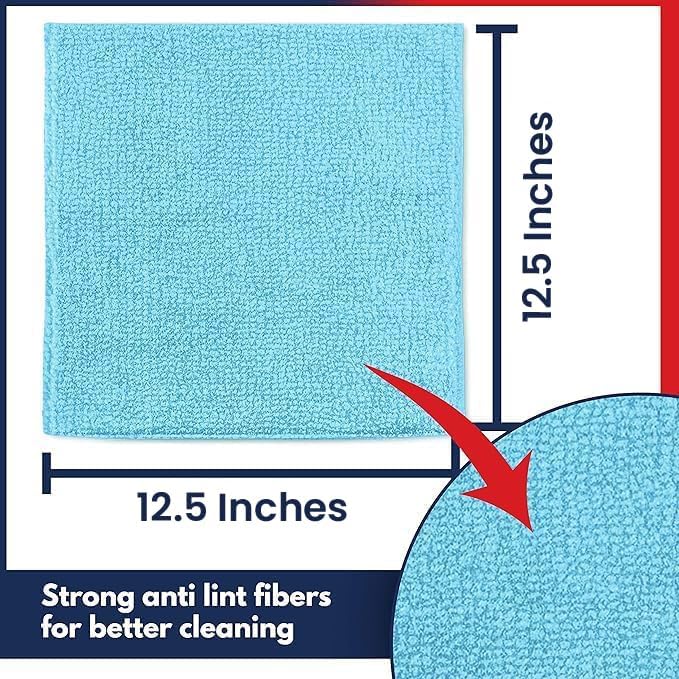 USANOOKS Premium 300GSM Microfiber Cleaning Cloth - Image 2