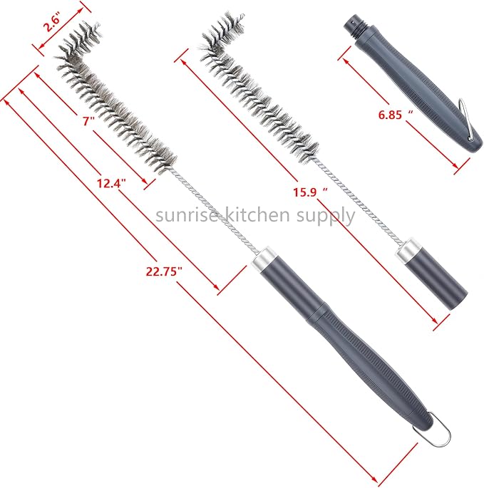 SUNRISE Fryer Brush with Long Handle - Image 6