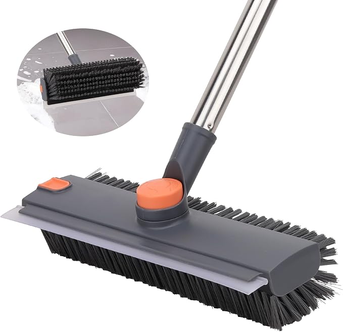 Floor Scrub Brush with 64" Long Handle - Image 8