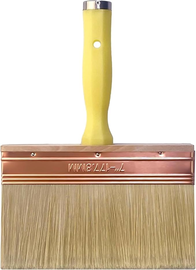 Great Andrew 7 Inch Deck Stain Brush, Deck Paint Brush, Wide Large Brush by Greatandrew
